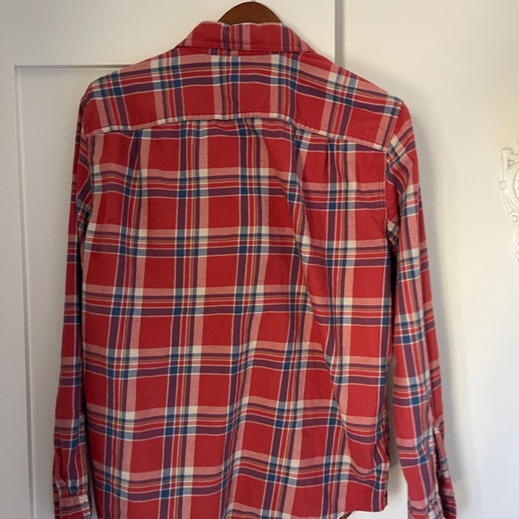 SICK Red Flannel Design Never Worn Extra Smedium Holidays Christmas Winter Plaid - Picture 3 of 3
